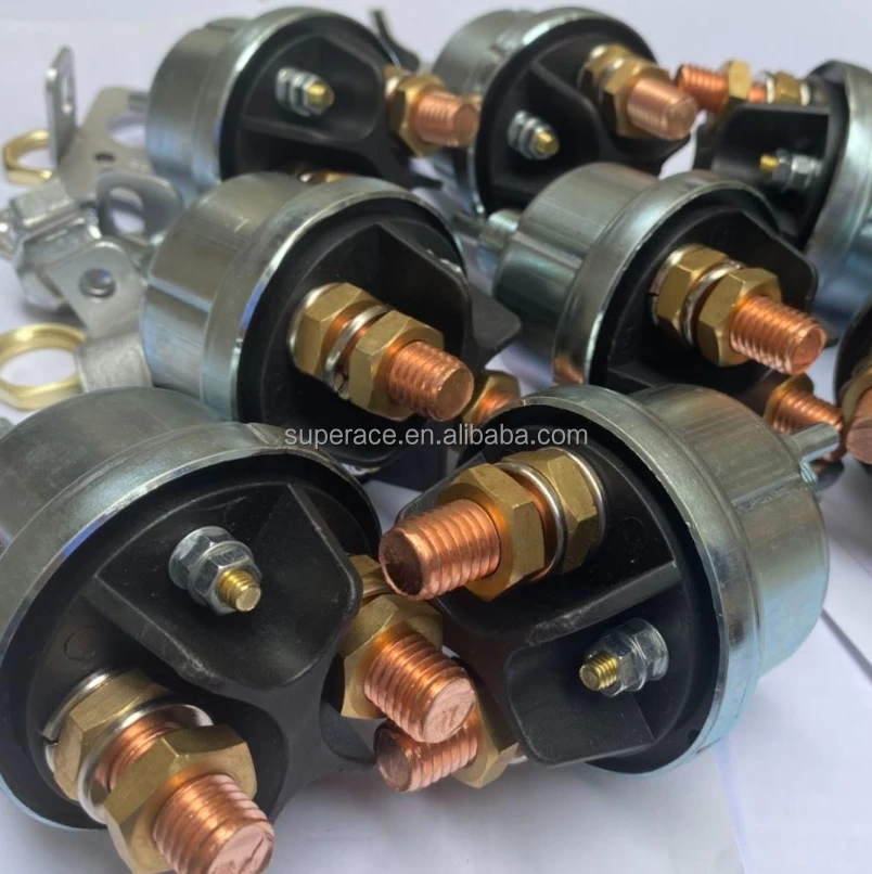 Battery Disconnect Set 4-Pole Alternator Protected with Mounting ...