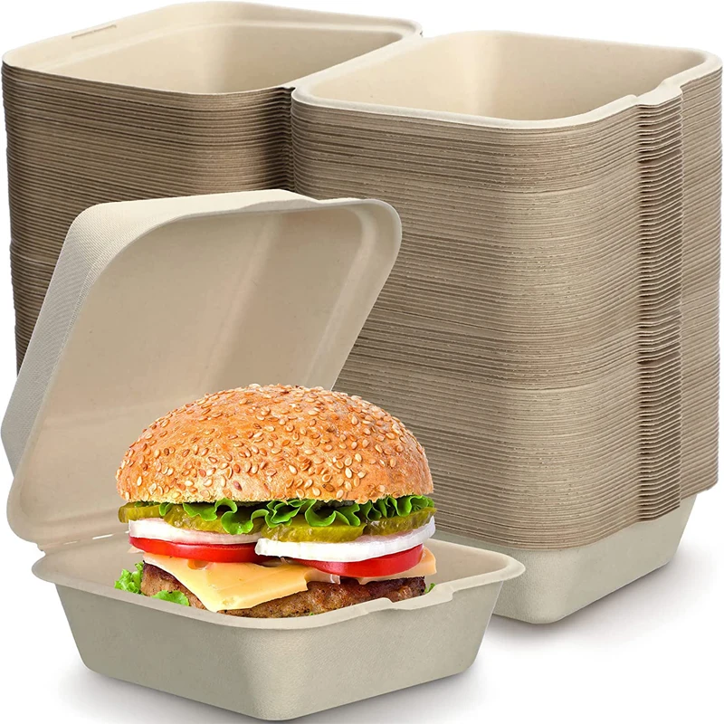 6" XPP Burger Box | Case Of 200 Takeaway Burger Boxes - View #7