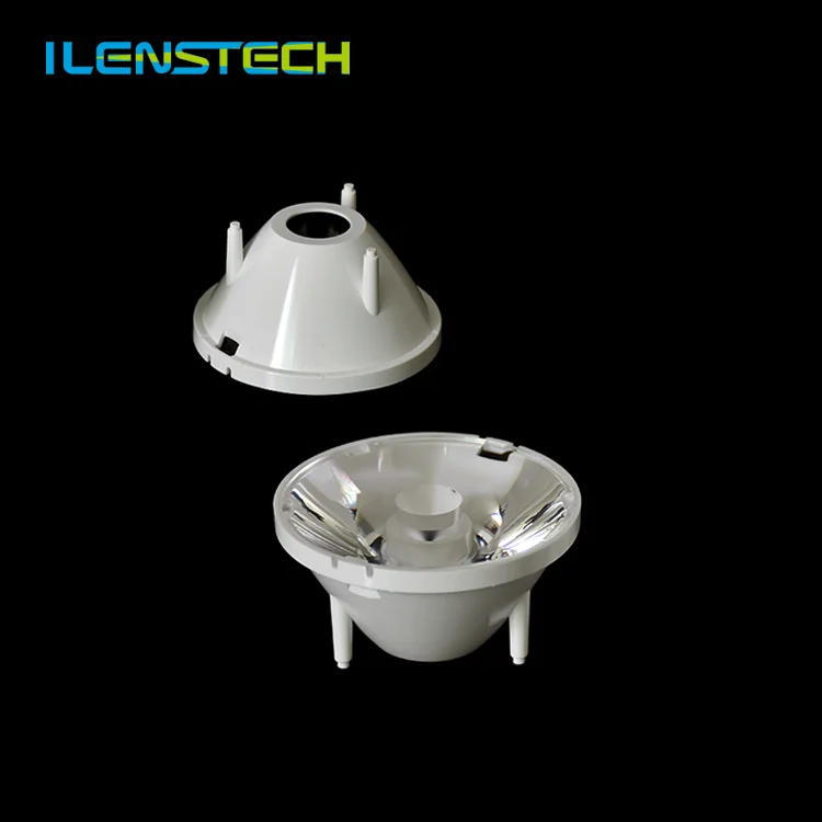 50MM 3 Degree Led Lens for Surgical Light Led Focusing Lens with White Holder