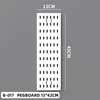 B-016   Pegboard 4 43*12cm