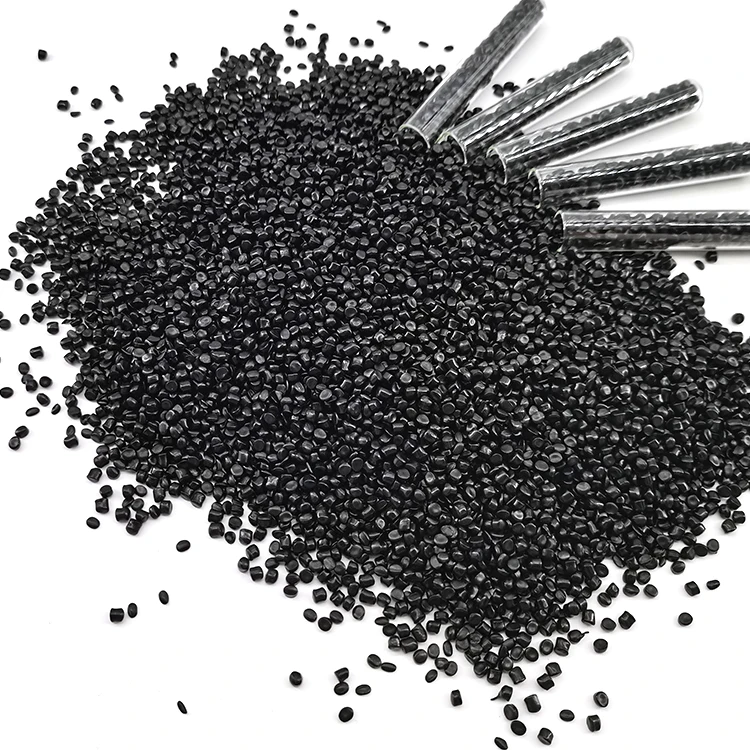 Cheap Factory price black materials plastic 38.2% cabbon black masterbatch