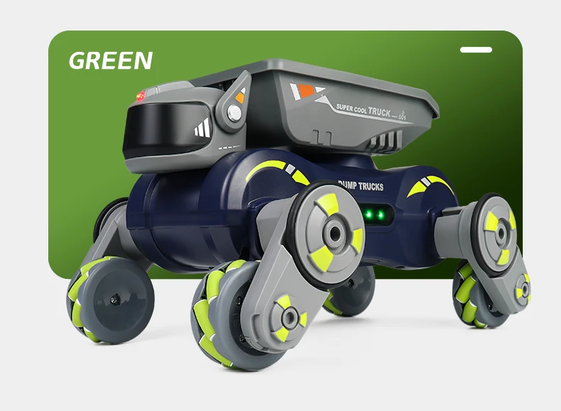 Toys Stunt Cars De Juguete Two-in-one Transport Goods and Fight Water Bombs Smart Dog Rc Robot Car