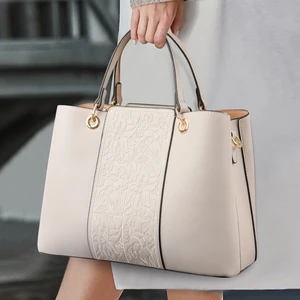 Luxury Ladies' Shoulder Bag Large Capacity Wallet Crossbody Bag Customized Fashion Brand Leather Kangaroo Women Tote Bags