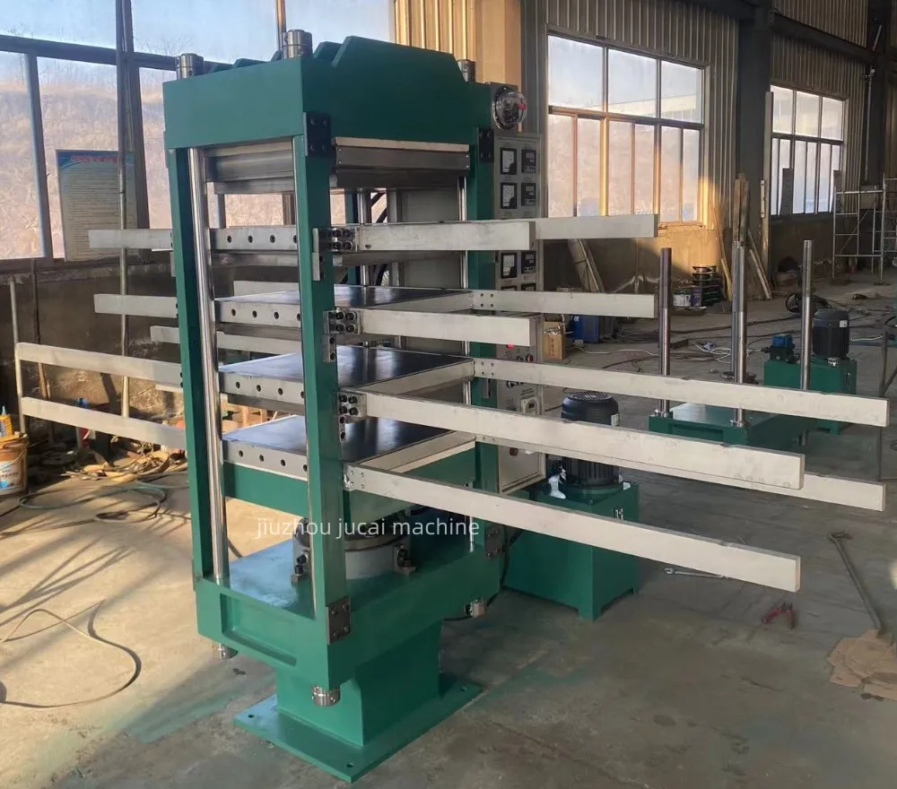 50Ton Rubber Interlocking Tiles Vulcanization Press Machine Rubber Flooring Mat Hot Press Machine