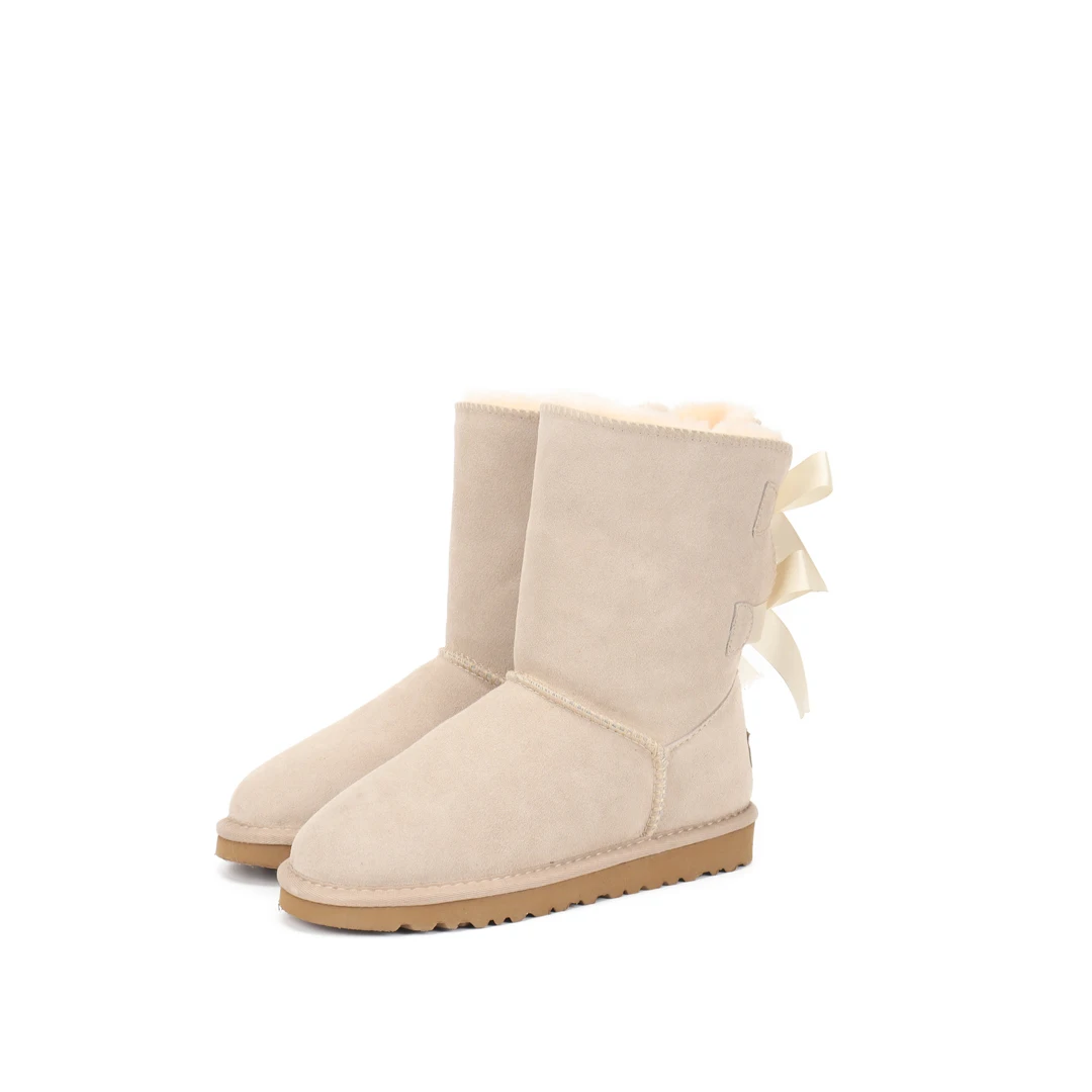 Угги, 2021 натуральная кожа, угги, роскошные угги, мех, стразы, зимние ботинки для женщин