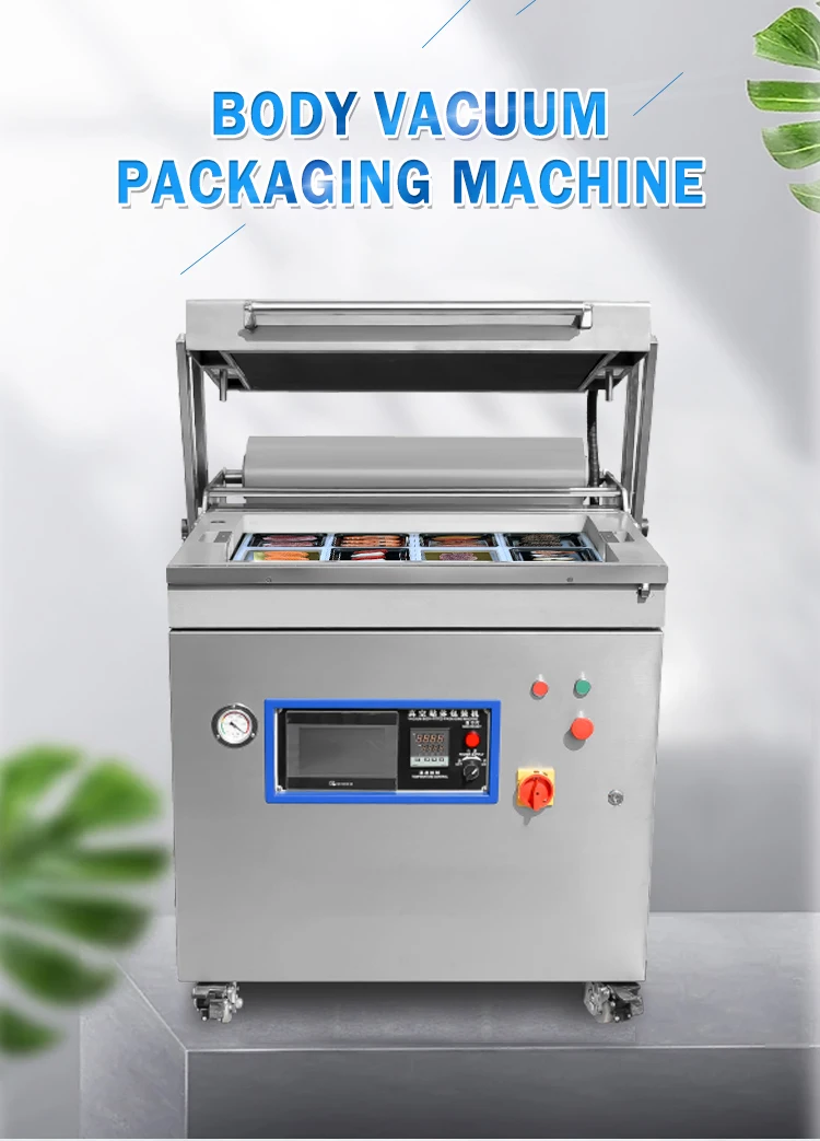 High Efficiency Body Seafood Fish Vacuum Selling Machine Pouch Packing