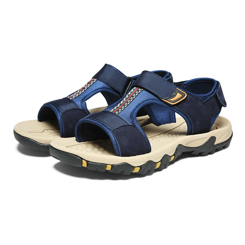 Sandalias Zapatos 2020 новый дизайн мужские % 27s + сандалии в английском стиле из коровьей кожи для мужчин