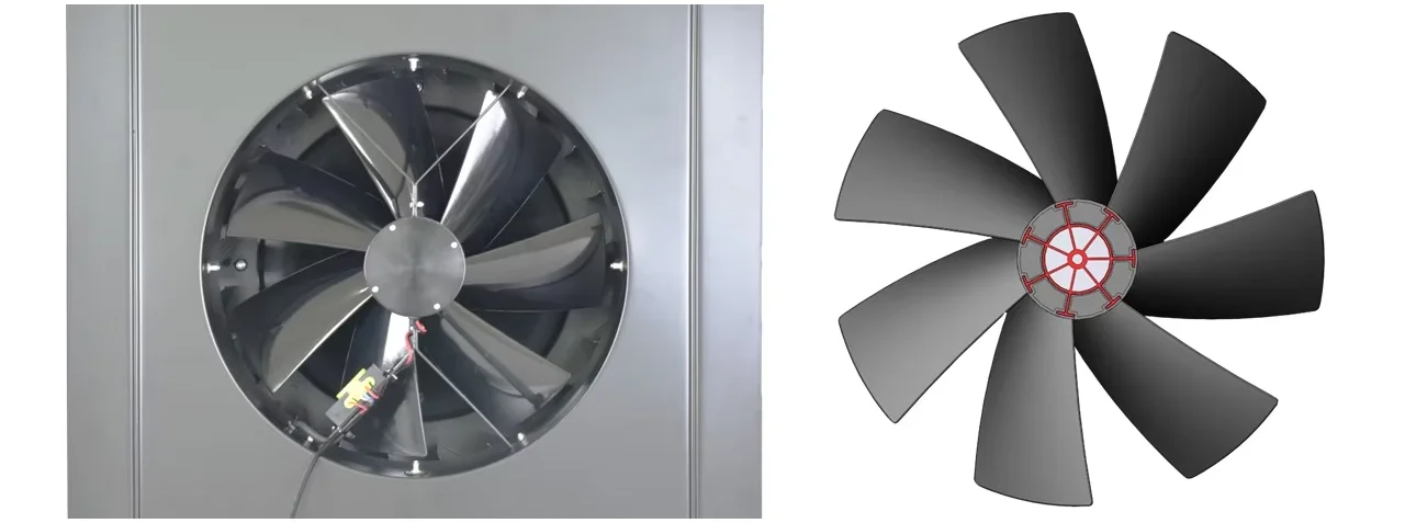 Vent Heat Extractor, 50W, 14'', IP68, Solar - detail 14