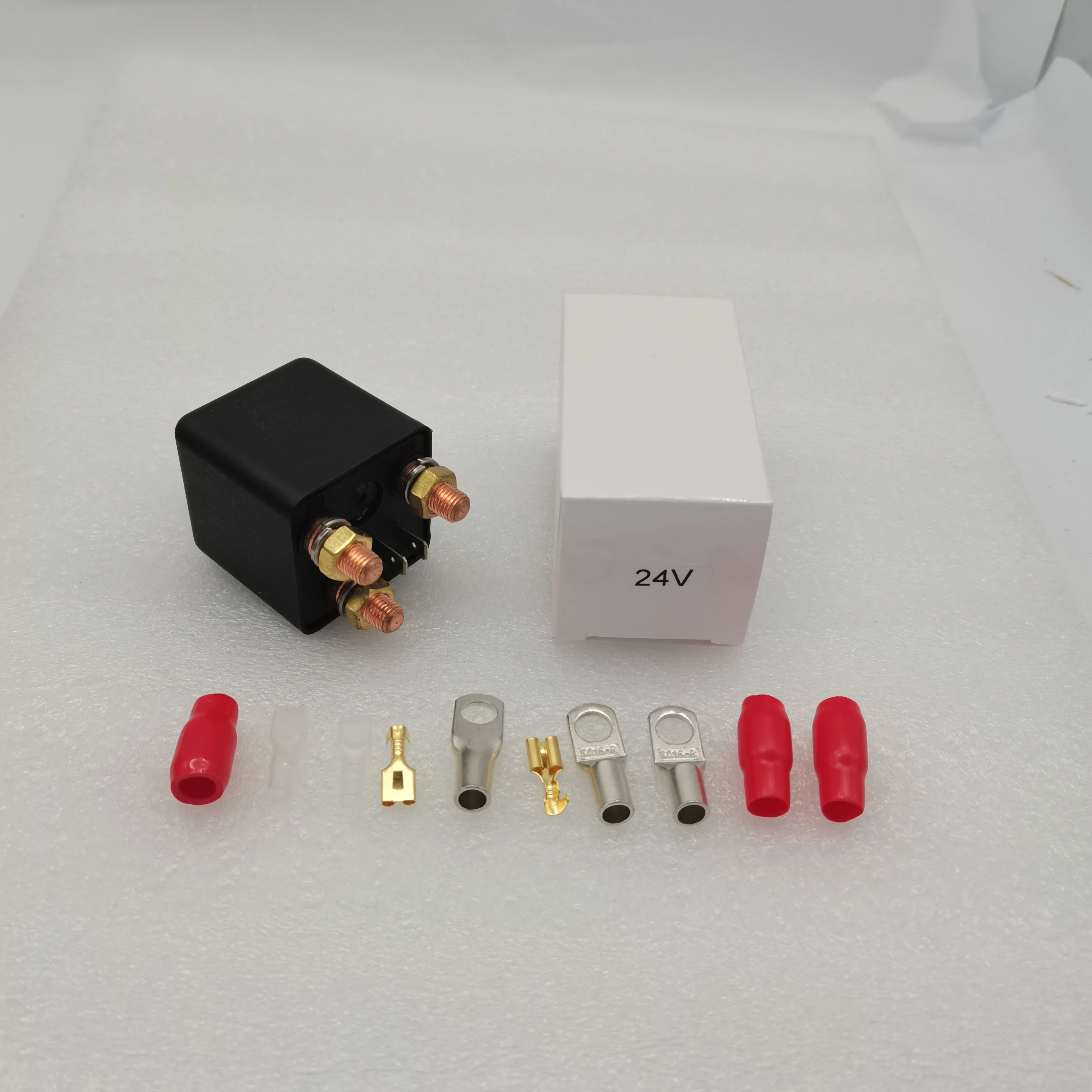 Автомобильное реле 24 в 250 А 5-контактное реле стартера для тяжелых условий эксплуатации разделенный переключатель реле заряда-5 терминал 24