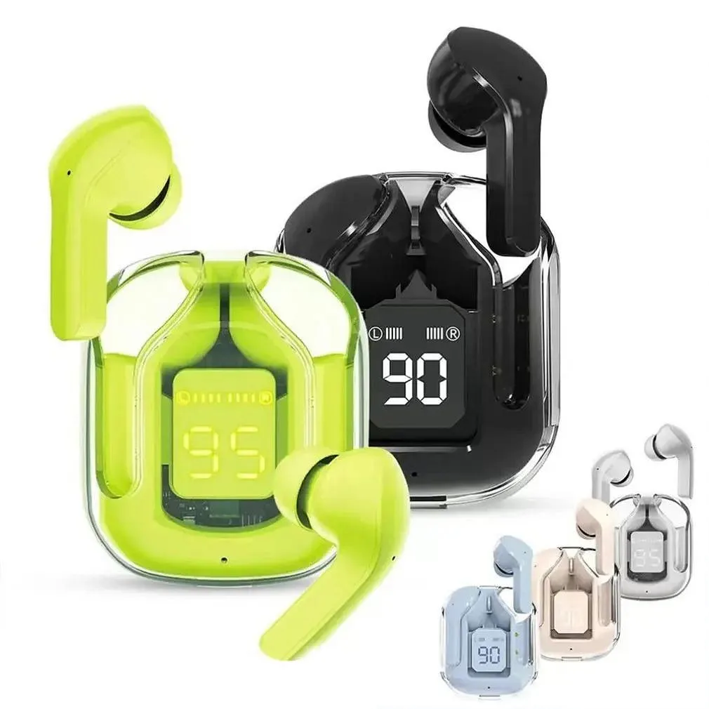 Air31 Tws Wireless Earphones Transparent In Ear Headset Enc Sports Headphones Led Power Digital Display Stereo Sound Earbuds - Buy Tws M10 Wireless Bluetooth Headphones Led Display 3500mah Charging Box 9d Stereo In-ear Sports Waterproof Bluetooth 5.1 Headset Original Lenovo Ht38 Tws Earphone Wireless Bluetooth 5.0 Headphones Stereo Bass With Microphone Noise Reduction Mini Headset F9 Wireless Bluetooth Headphones Tws Waterproof Earbuds Earphones Digital Display Heaset Large Capacity Charging Case Product on Alibaba.com