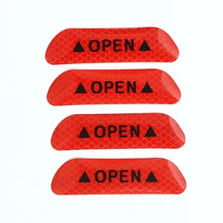 PECUNIA Car Door Open Caution Sticker Reflective Tape Safety Warning Decal 50 55 Mm X 5 M Multi Color