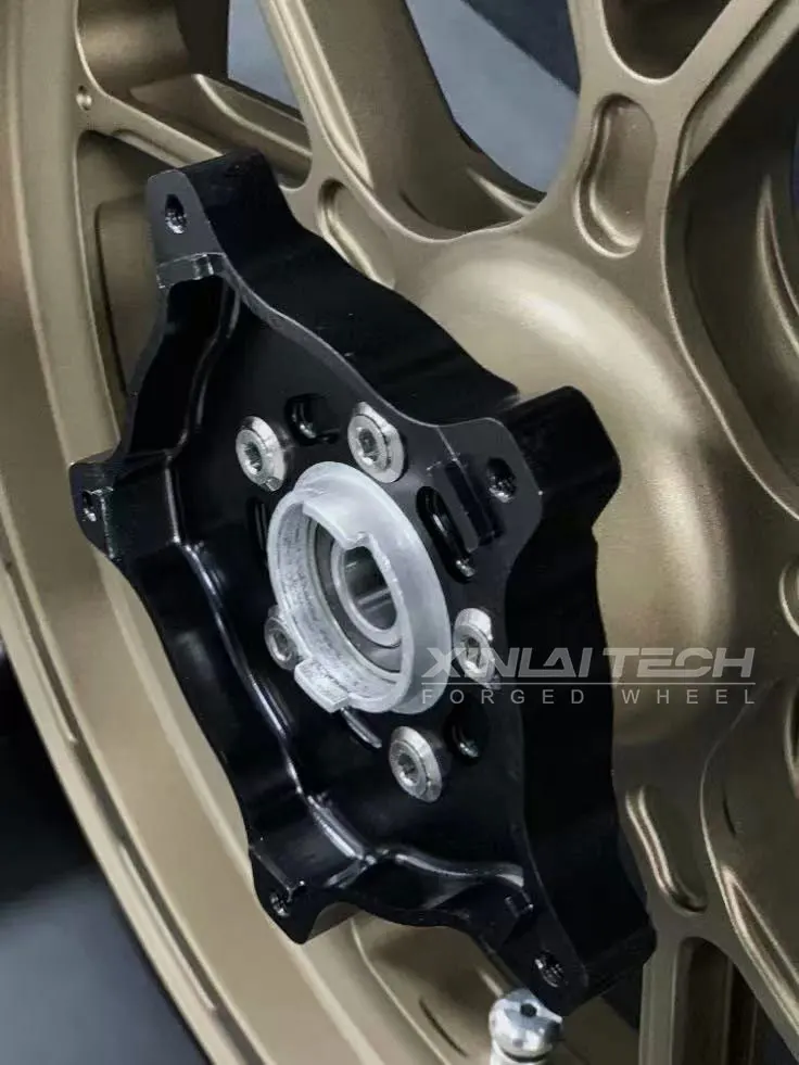 XL Lightweight Forged Custom Motorcycle Wheels CNC Anodized Finish for Aprilia SRMAX RS660 RSV4 Tuono V4 Sportbike Wheel - Image 6