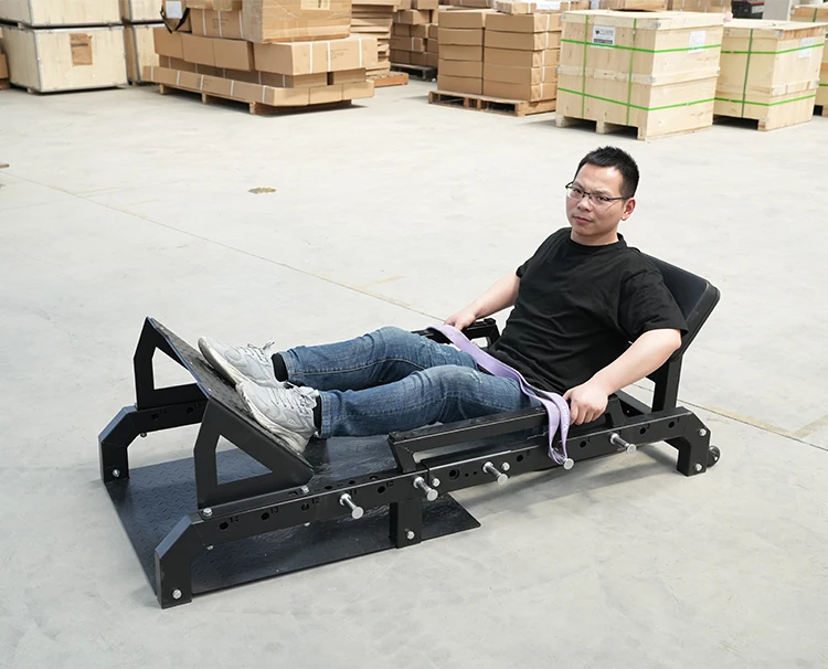 Hip Thrust Machine Station Gluteus Maximus Equipment Fitness Gym Hip