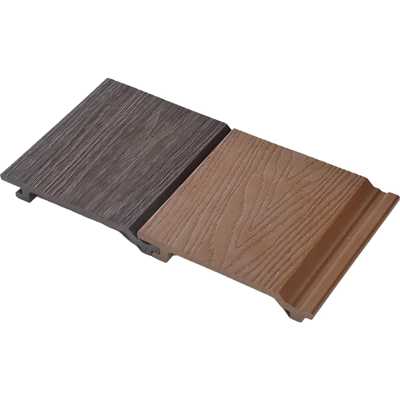 Outdoor Wpc Composite Exterior Wall Cladding for Corridor Exterior Outdoor Panel Decorative