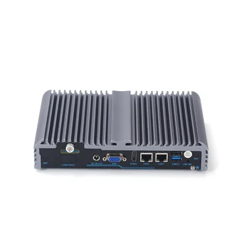 mini pcs with win 11 with speakers 12th gen fanless industrial embedded box comput industrial J1900 computer 4.9ghz ddr5