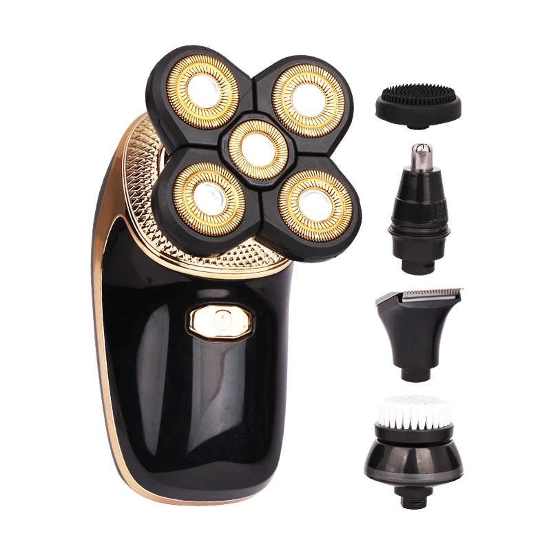 4 in 1 Nose Trimmer Electric Wireless Hair Clipper Rechargeable Cordless Portable Intelligent Men Shaver