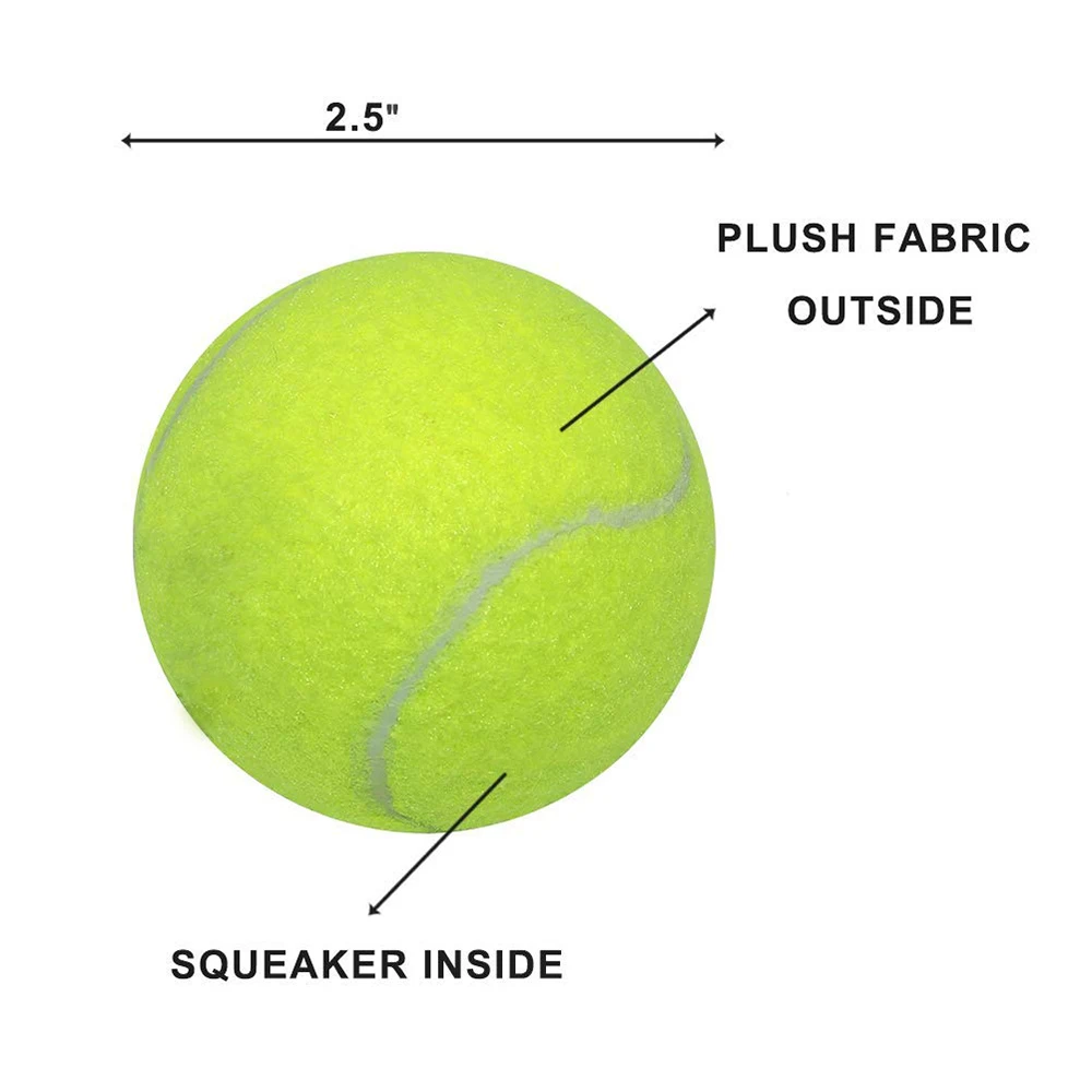 Высокое качество Профессиональный 2,5 'Индивидуальный бренд Профессиональный надувной Теннисный мяч оптом