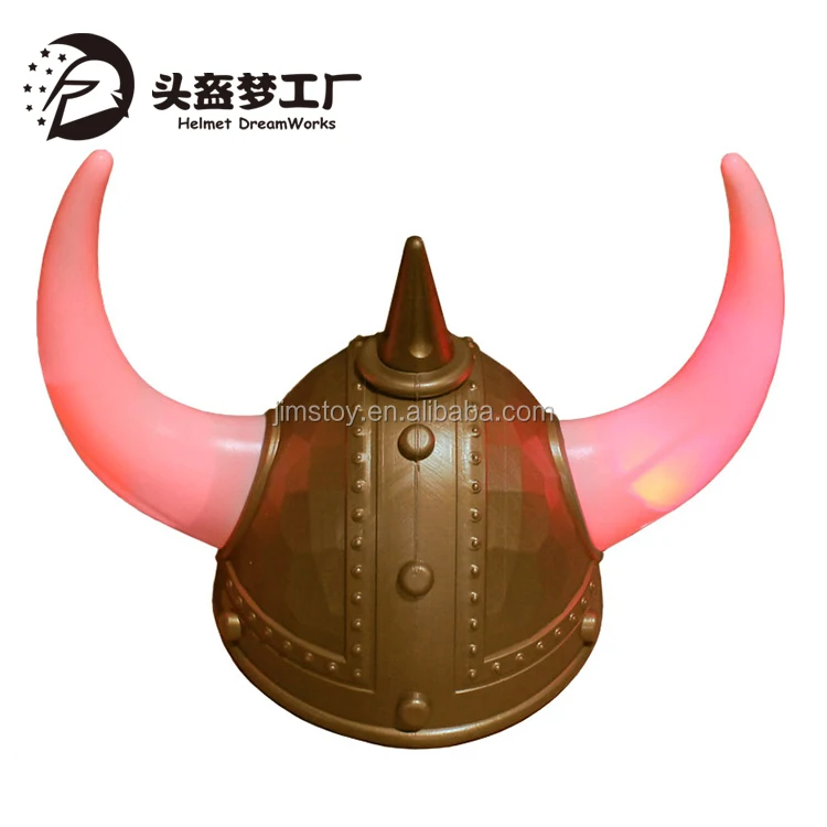 Chapeau en corne de vache Pirate Viking Samouraï Chapeau Halloween Guerrier Casque Boule de vacances Ancien chapeau de guerrier romain