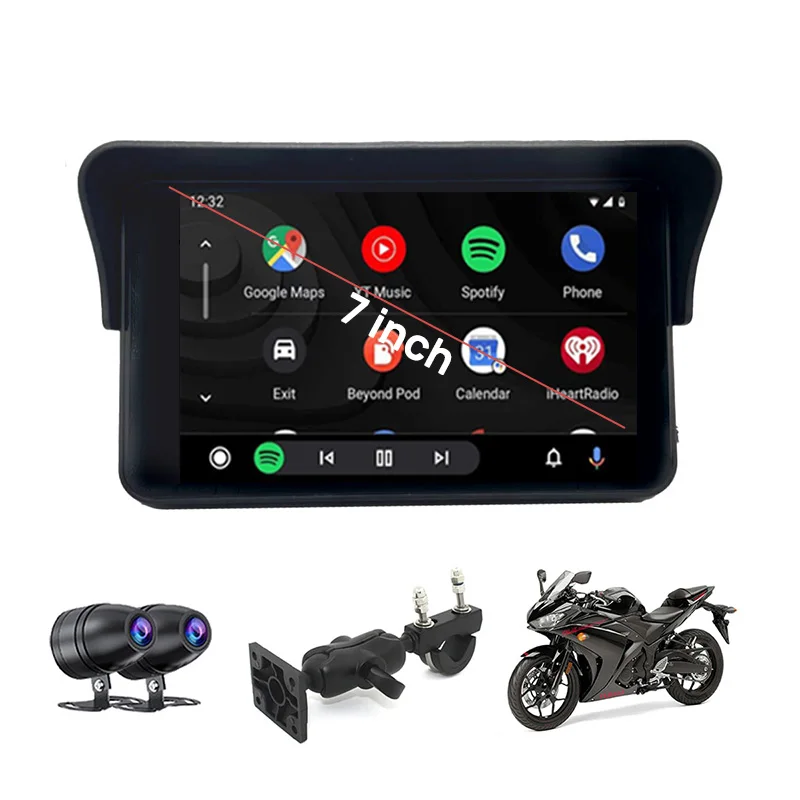 2025最新】7インチ バイク ナビ スマートモニター - CarPlay A Amazon