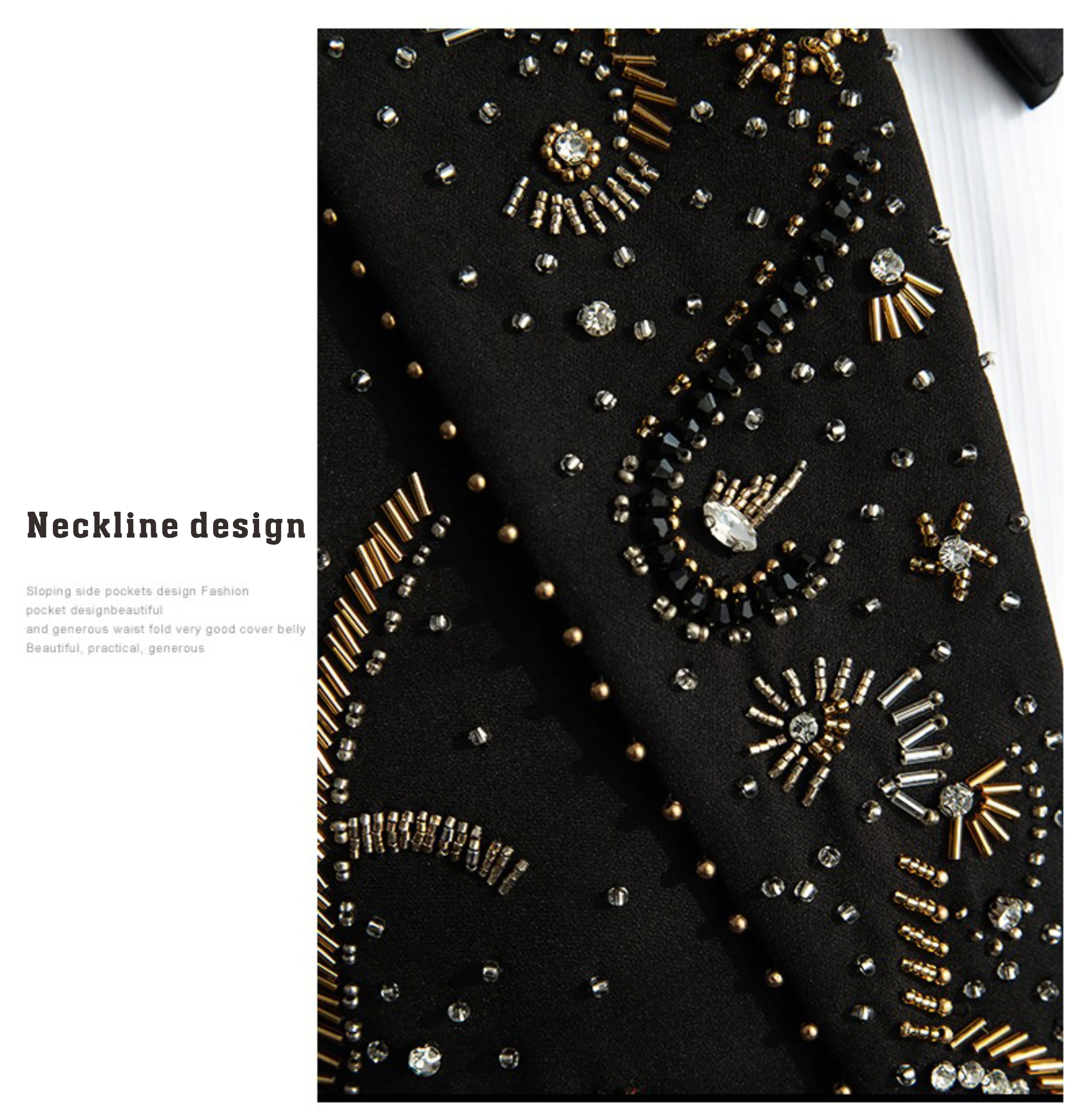 Customised Rhinestone Sparkling Men's Wedding Dresses