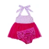 Combinación de lavanda clara y fucsia
