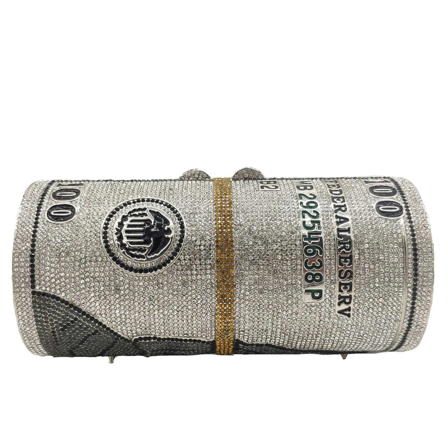 Money Bag Judith Leiber Money Roll Money Roll Clutch Replica 2025