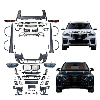 2019 Car Bumpers Head Light Rear Lamp Bodykit For Bmw X5 G05 Upgrade To Mt Mtech Old To New  2024 Body Kit