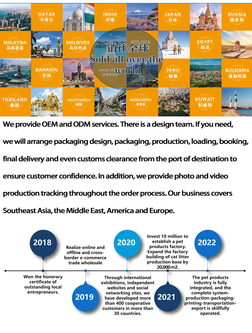 Supplier Oem Dust Free Easy Clean Cat Litter Sand Premium Strong