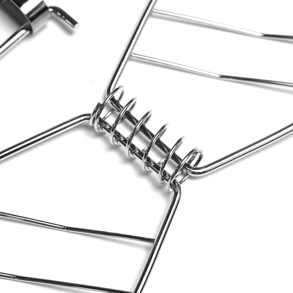 Thickened Grilled Fish Clip Removable BBQ Grill Net Household Multifunctional Grilled Fish Clip Anti-Scald Barbecue Clip Tool