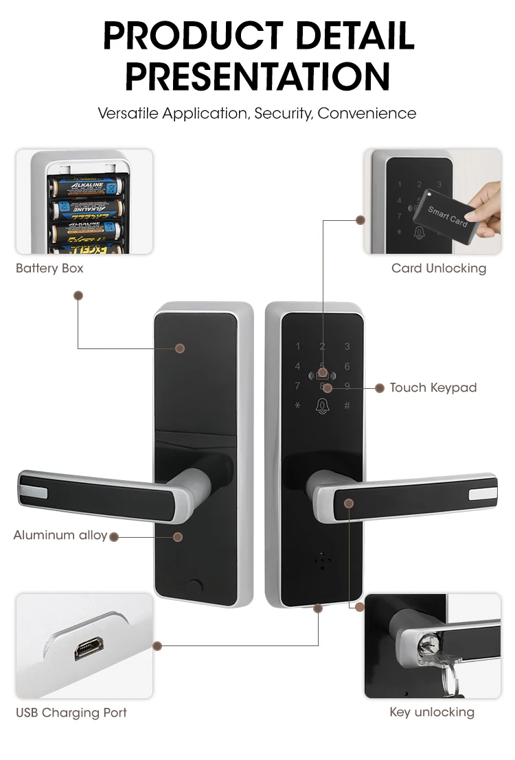 Locstar Wireless Security Fingerprint Z Wave Electronic Lock