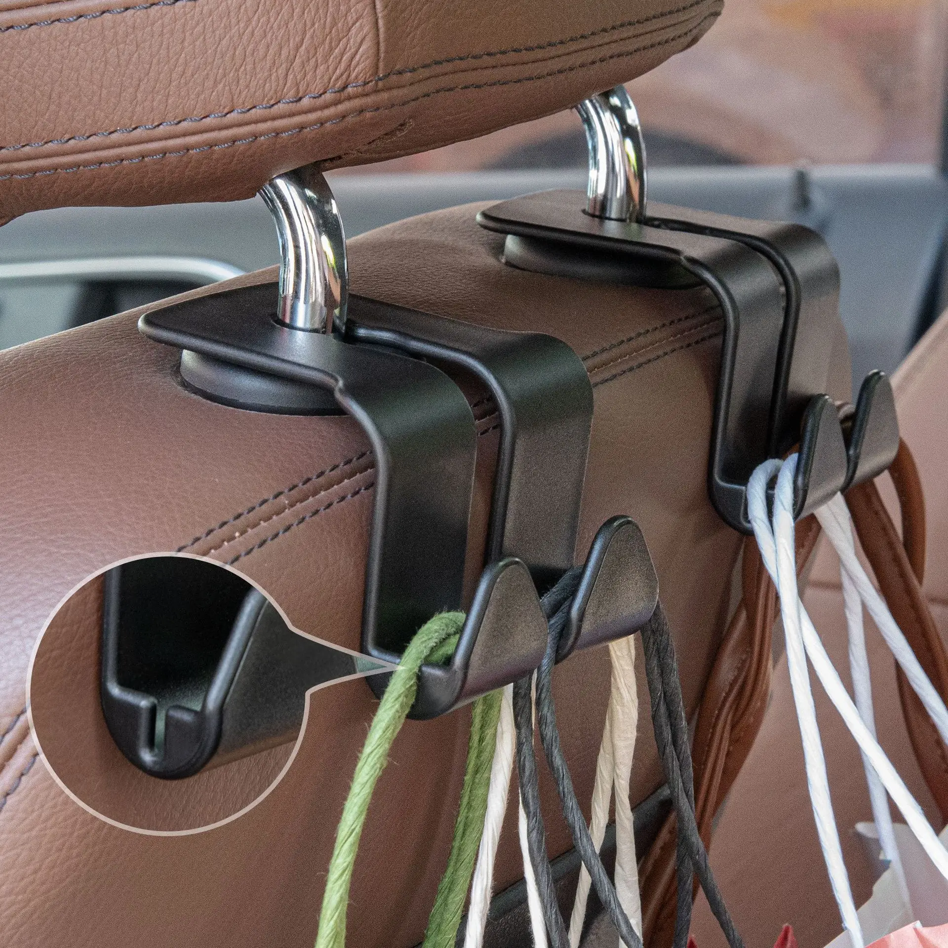 Car Seat Back Hook Efficient Storage for Your Ride