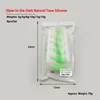 Silicone naturel lumineux