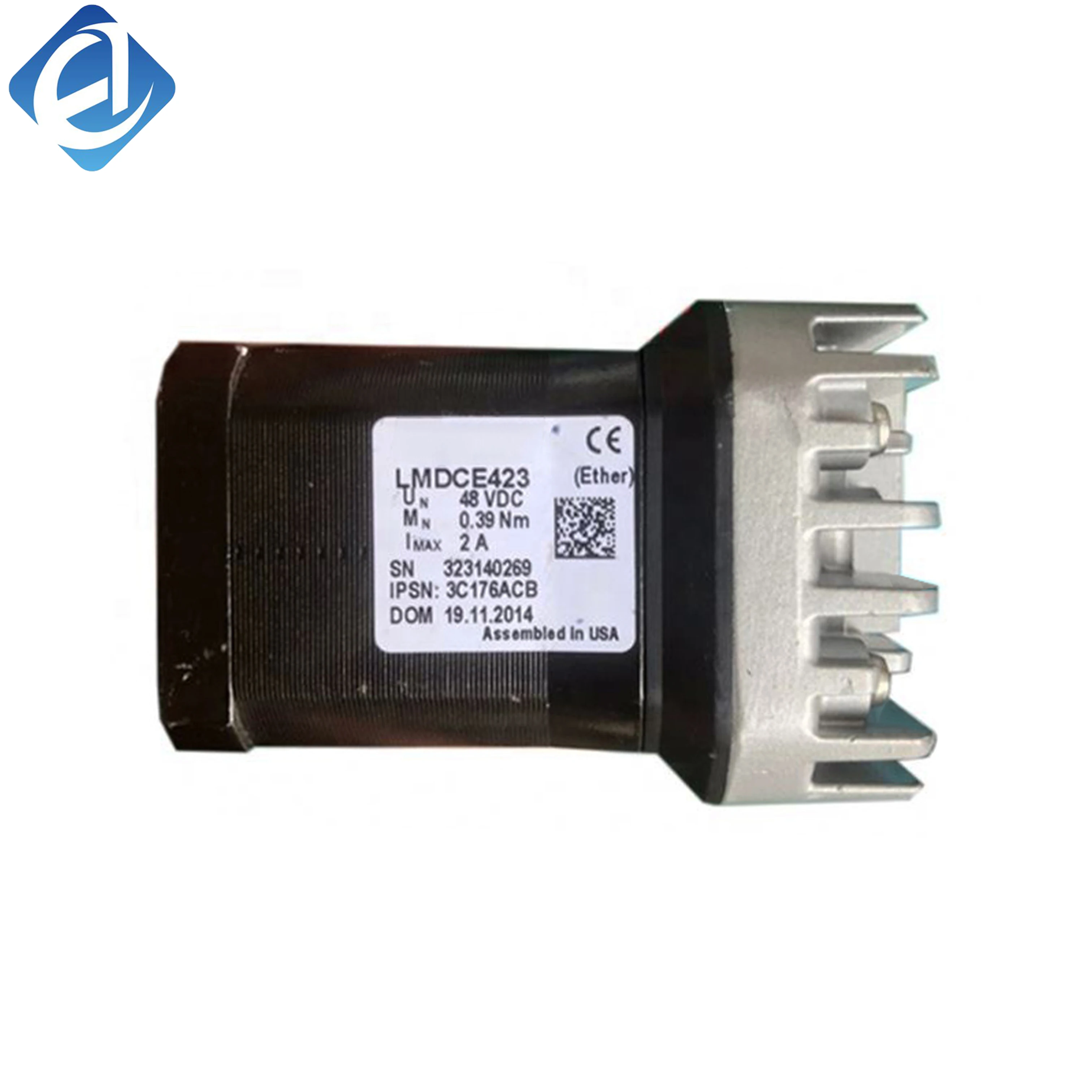 New Original LMDCE423 Lexium LMD series closed-loop integrated stepper motor. NEMA23 specification, 48VDC power supply and 0.39Nm torque, supporting Modbus TCP/Ethernet IP communication