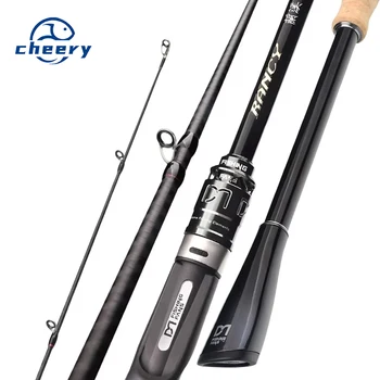 CHEERY Fuji O SIC Guide Ring Carbon Fishing Rod for Perch & Mandarin Fish Straight Handle Far-cast River Use Wholesale – Rod – view 2