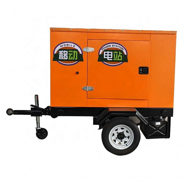 Movable Trailer Gensets with Wheels