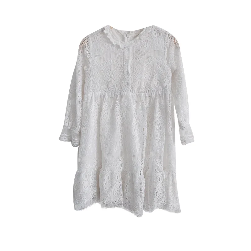 New Premium Latest Party Girls Yoke African Prom Modest Long White