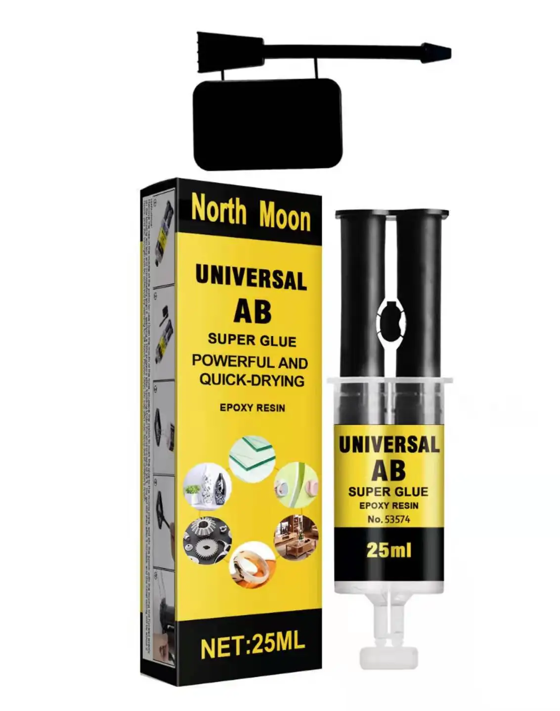 Universal Epoxy Resin Glue Clear Liquid Coating Wood Art Work Gloss