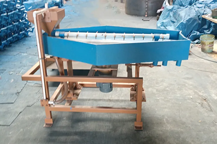 New Design Gold Mining Equipment Fiberglass Steel Gemini Shaking Table