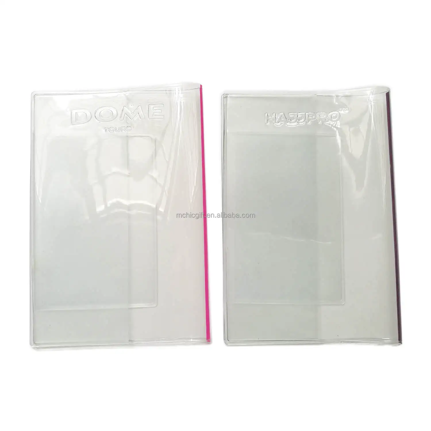 Custom Clear Frosted Pvc Passport Cover Transparent Plastic Travel ...