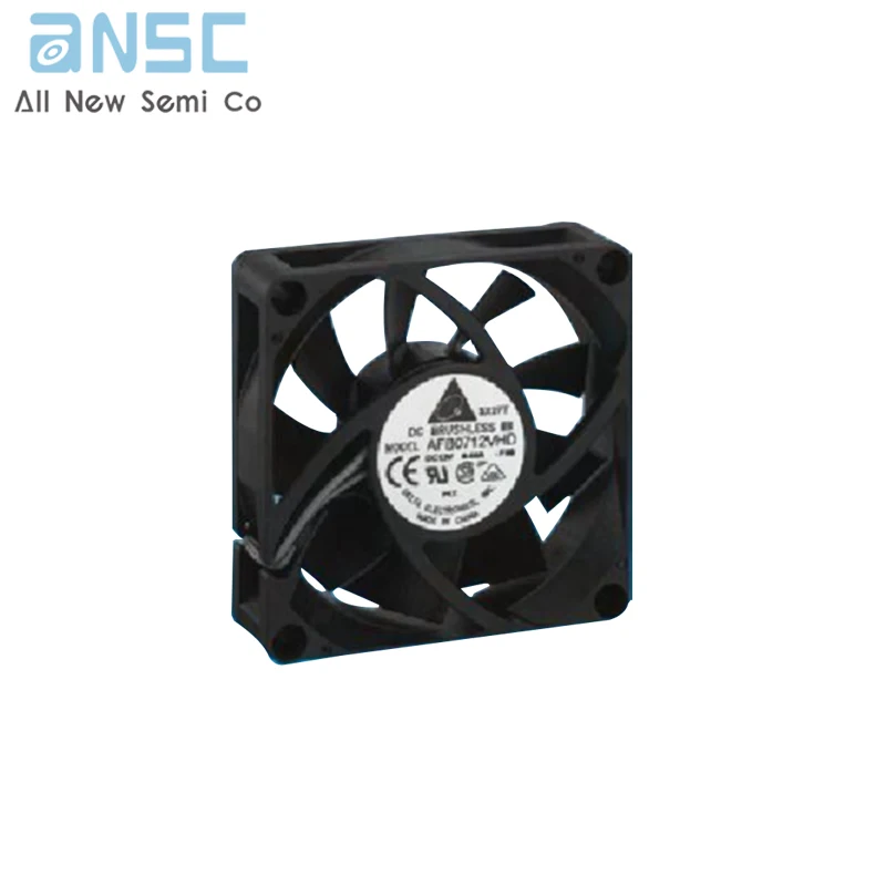Original electric axial flow cooling fan AFB0712VHE 12V 0.7A 7038 DC fan