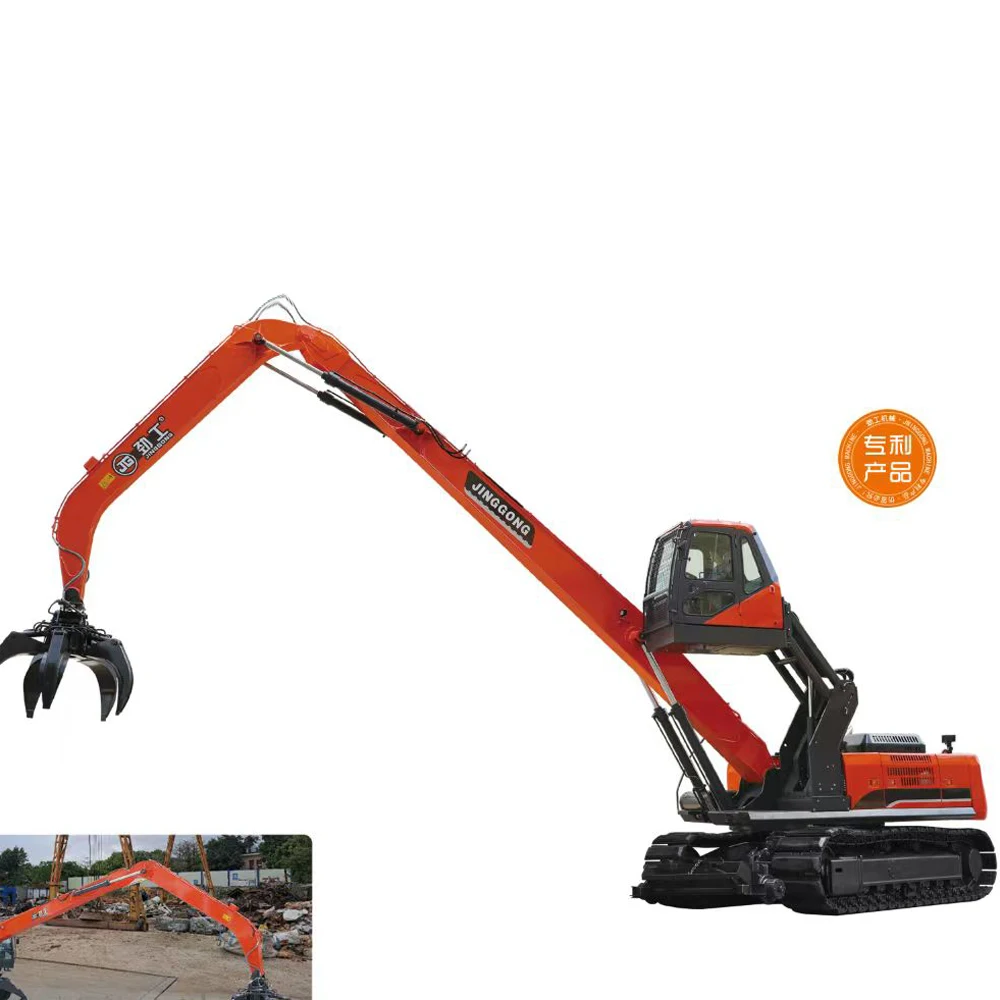 For Recycling Scrap Metal Material Clamshell Handlers Grab Bucket Hydraulic Material Handler