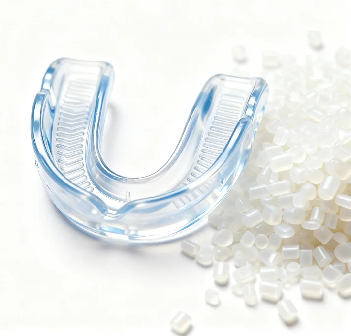 Transparent Soft TPE/TPR Granules - Recyclable, Non-Toxic, Shock-Resistant Raw Material Specialized for Sports 0