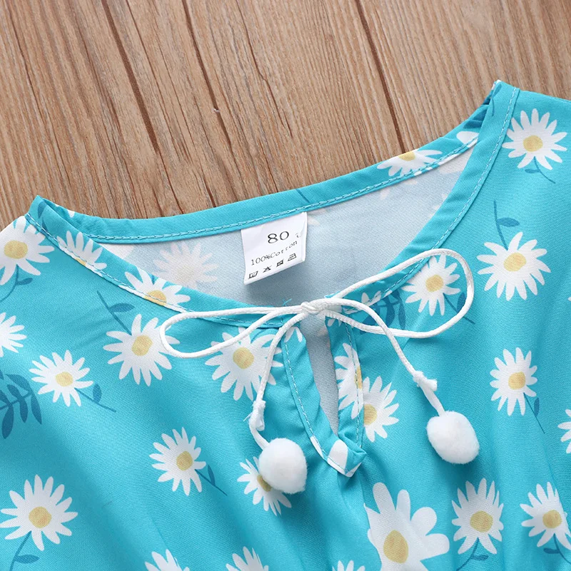 Children's Clothing Girls Beach Blouse Tassel Dress Tunic Bikini