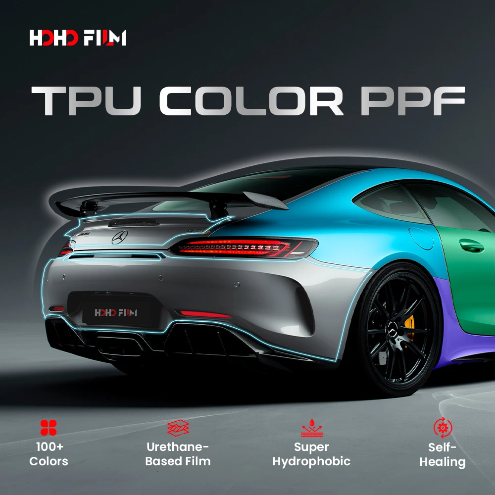 HOHOFILM Color TPU PPF Paint Protection Film Car Films 1 Rolls 1.52*16M Thickness 8mil Color Change PPF for Car