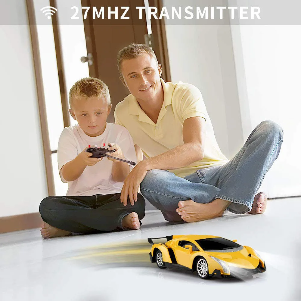 Children's remote control car boy toy car light drift racing new factory direct sales