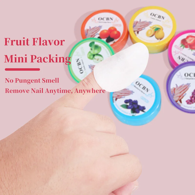 Оптовая продажа, высокое качество, безопасные для окружающей среды одноразовые фруктовый аромат ароматы для ногтей жидкость для снятия лака салфетки