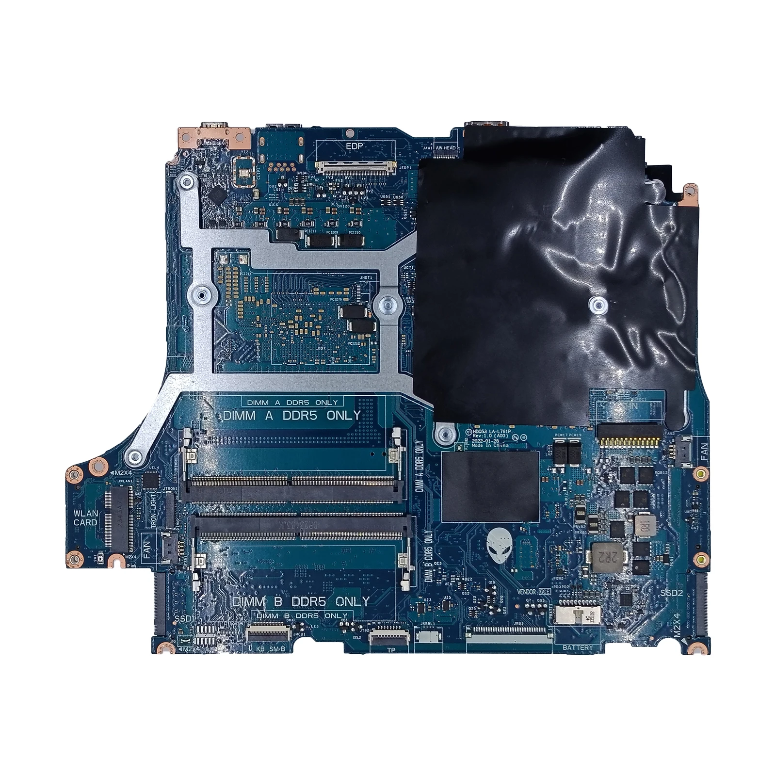 Original Dell Alienware M17 R5 Motherboard R9-6900HX RTX 3080 Ti