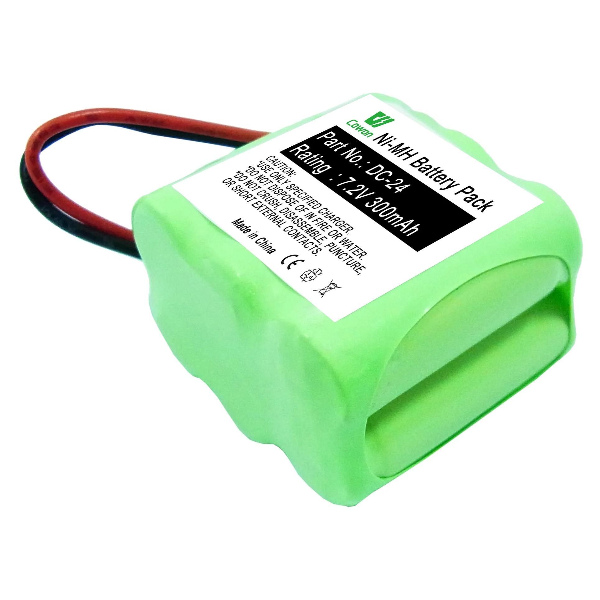 7.2V 300mAh SD-1850 ST101-B SD-1800 ST101-S Transmitter NiMH Battery Pack DC-24 Battery for Sport