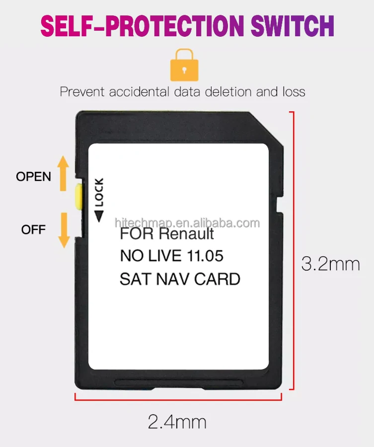 Smiost For Tom Tom Gps Navigation Cid Sd Card (with Data) Carte Gps