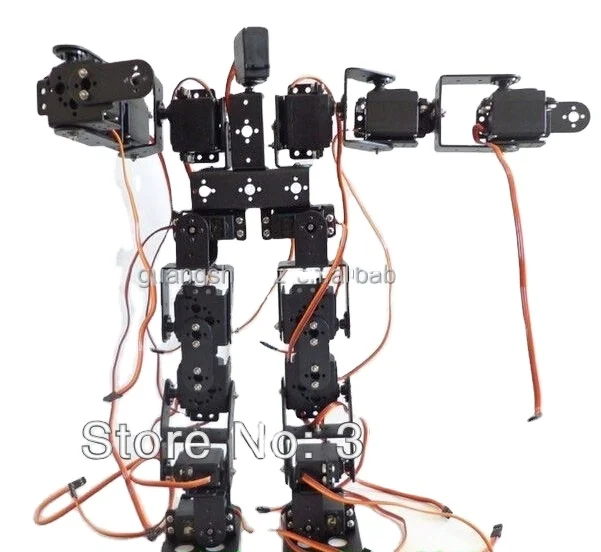 17DOF, робот Biped, Роботизированный Обучающий набор гуманоидного робота